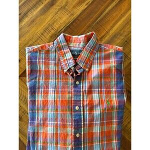 Polo Ralph Lauren Plaid Long Sleeve Button-Up Shirt